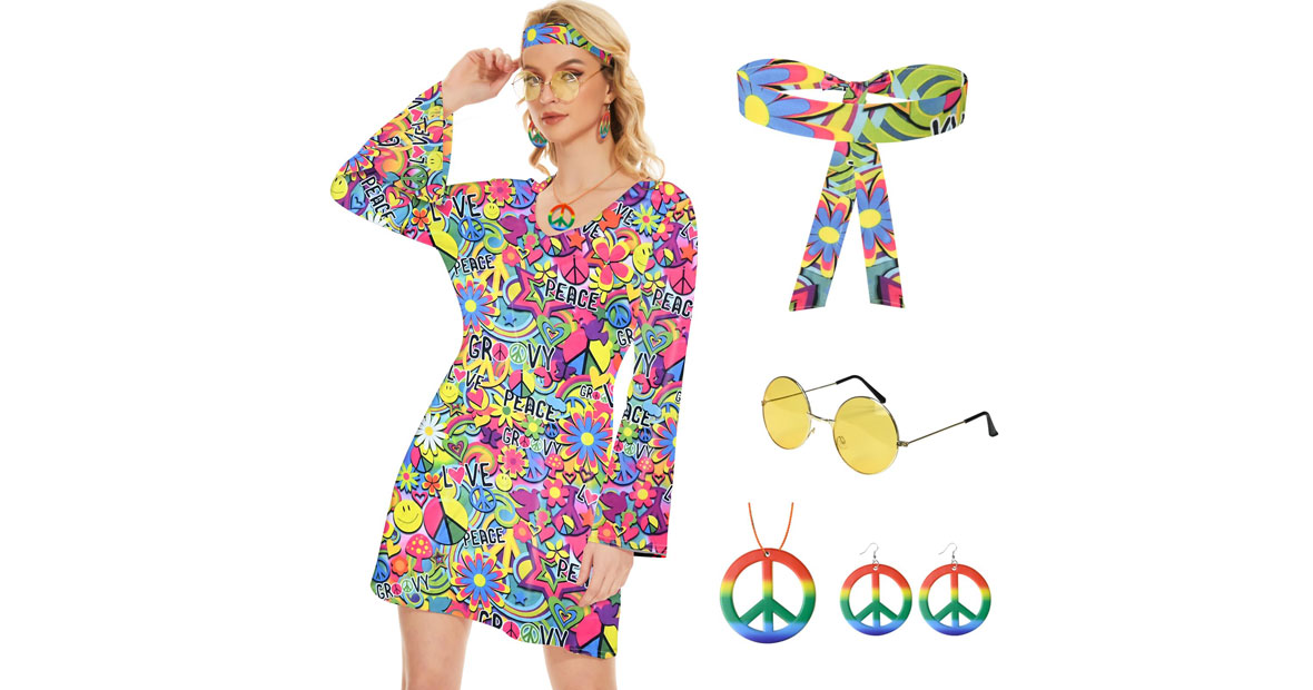 déguisement hippie